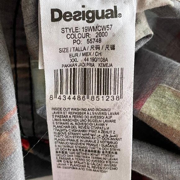 Desigual - Multi-Colour Patterned - XX-Large - Slim Fit - Picture 2 of 8